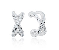 8mm CZ Stones Ear Cuff EC-1150s